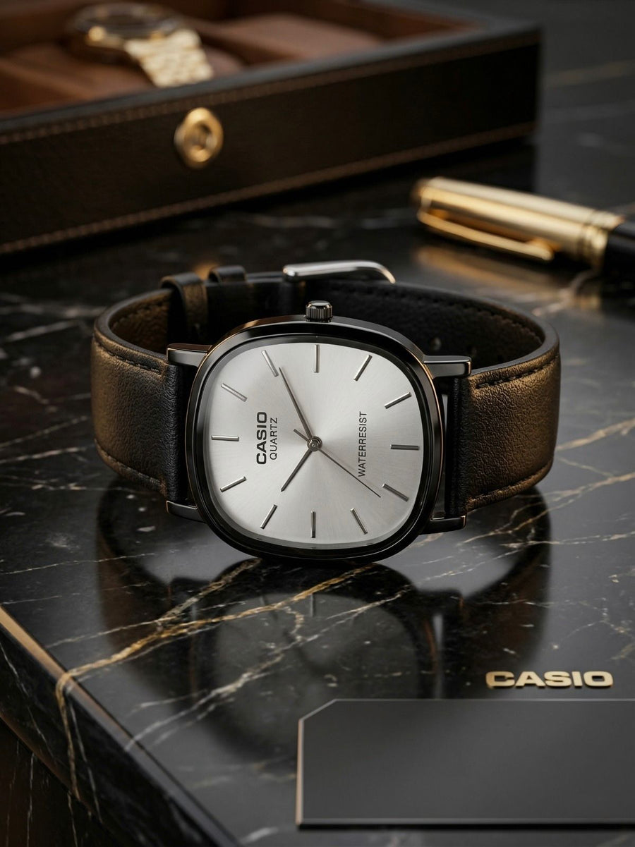 Casio Quartz cuir
