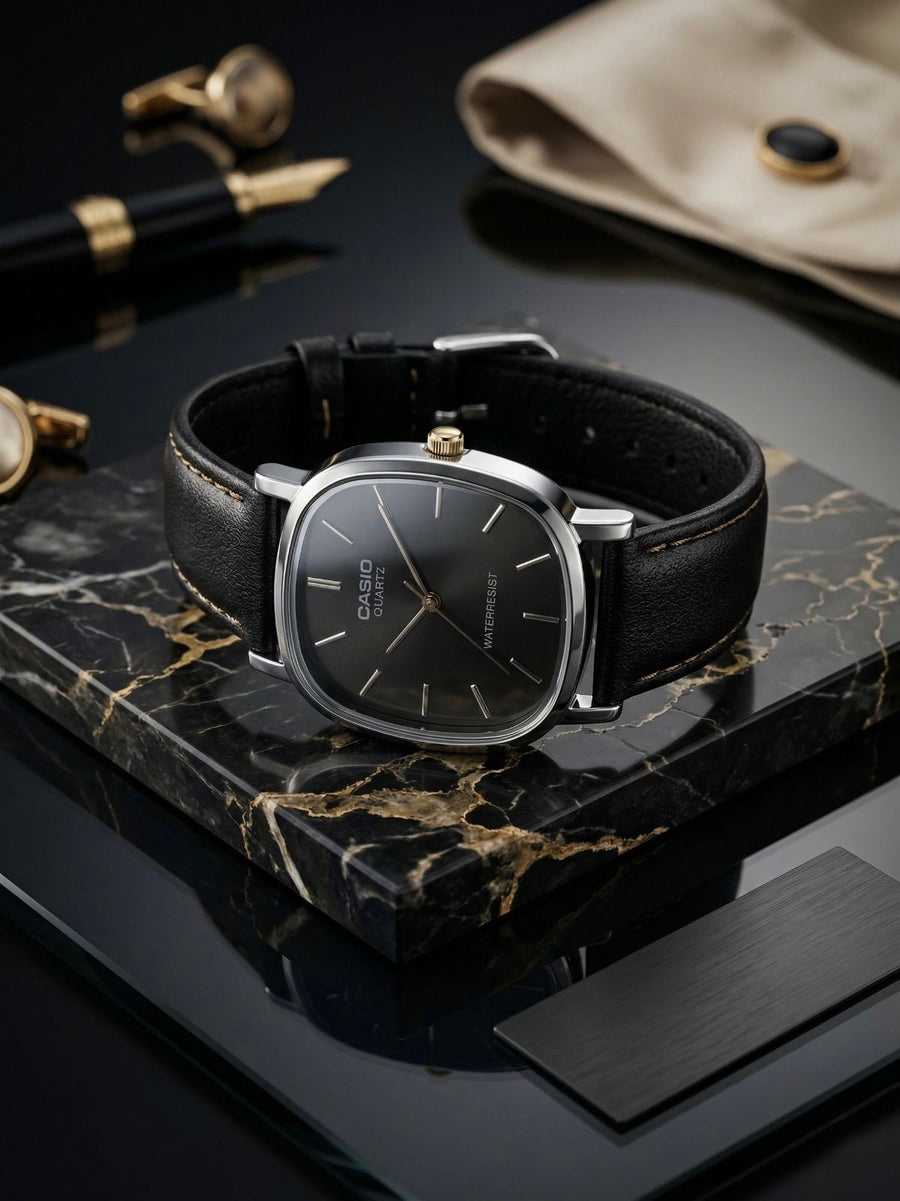 Casio Quartz cuir