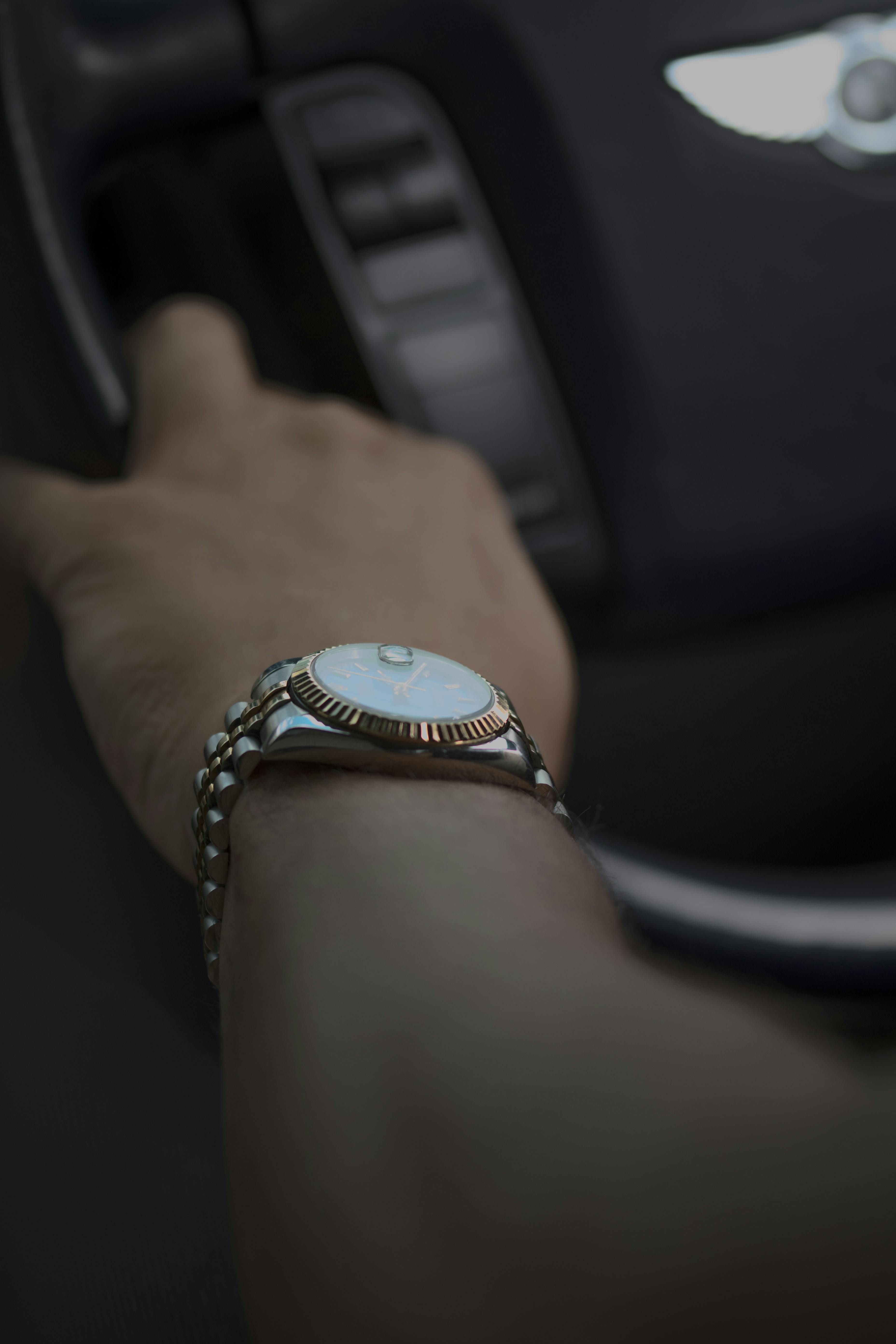 Luxury watch lifestyle image