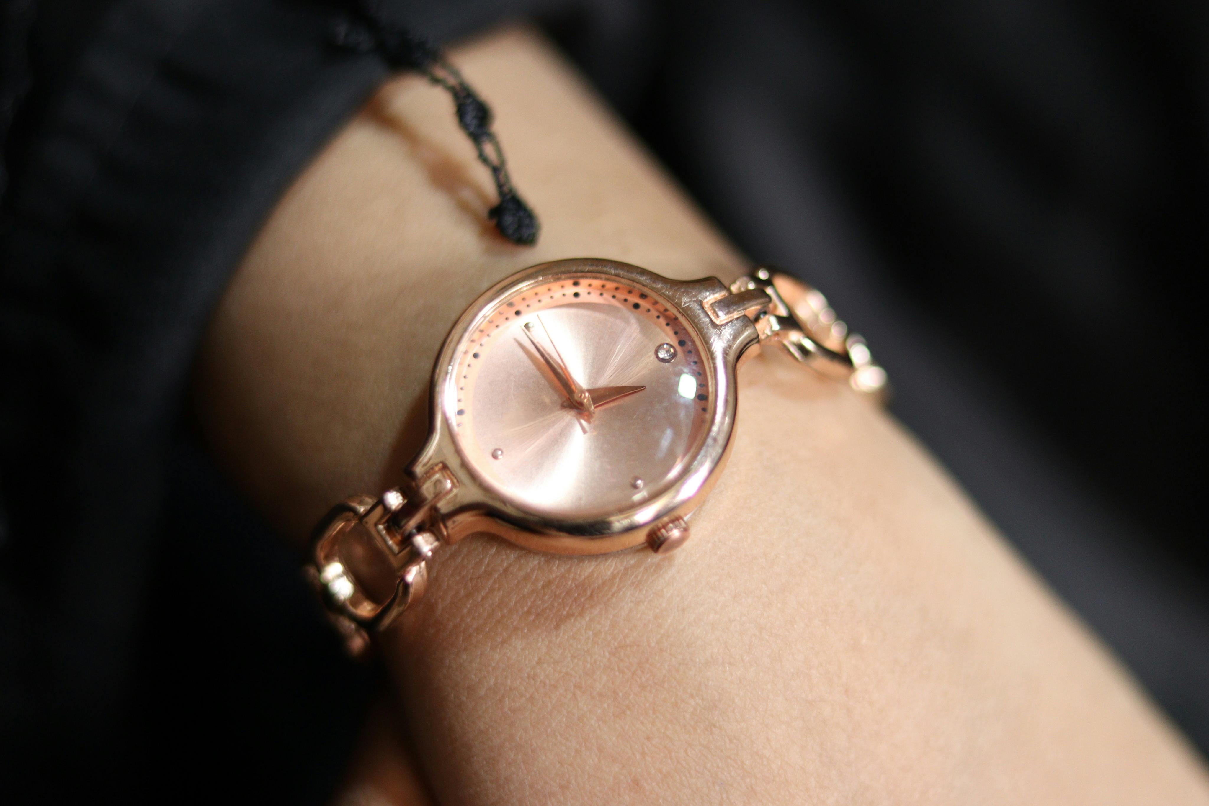 Luxury watch detail image